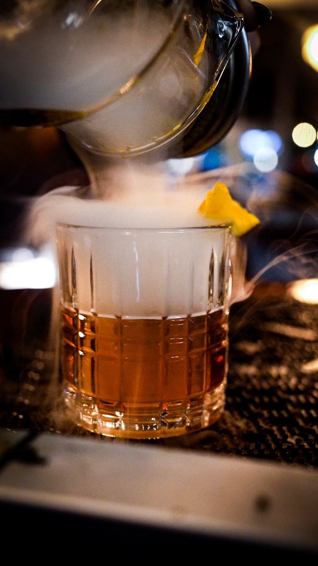 Craft cocktails at C&W Steakhouse