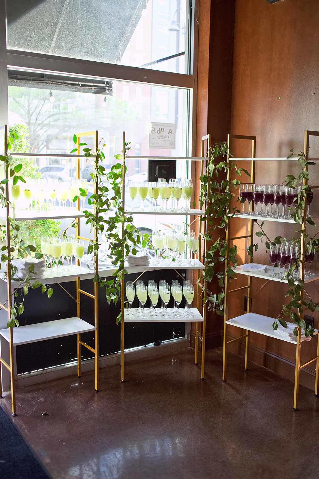 Craft cocktails at C&W Steakhouse Charlotte